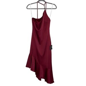 LULUS HALTER MIDI DRESS SIZE‎ XS NWT